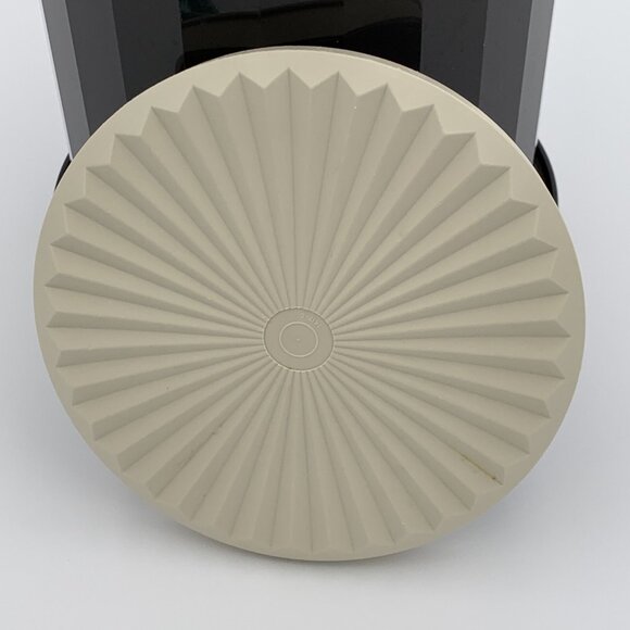 Tupperware Ice Bucket with Lid 1683 1684 1417  Insulated Brown Push Button VTG - Picture 10 of 16